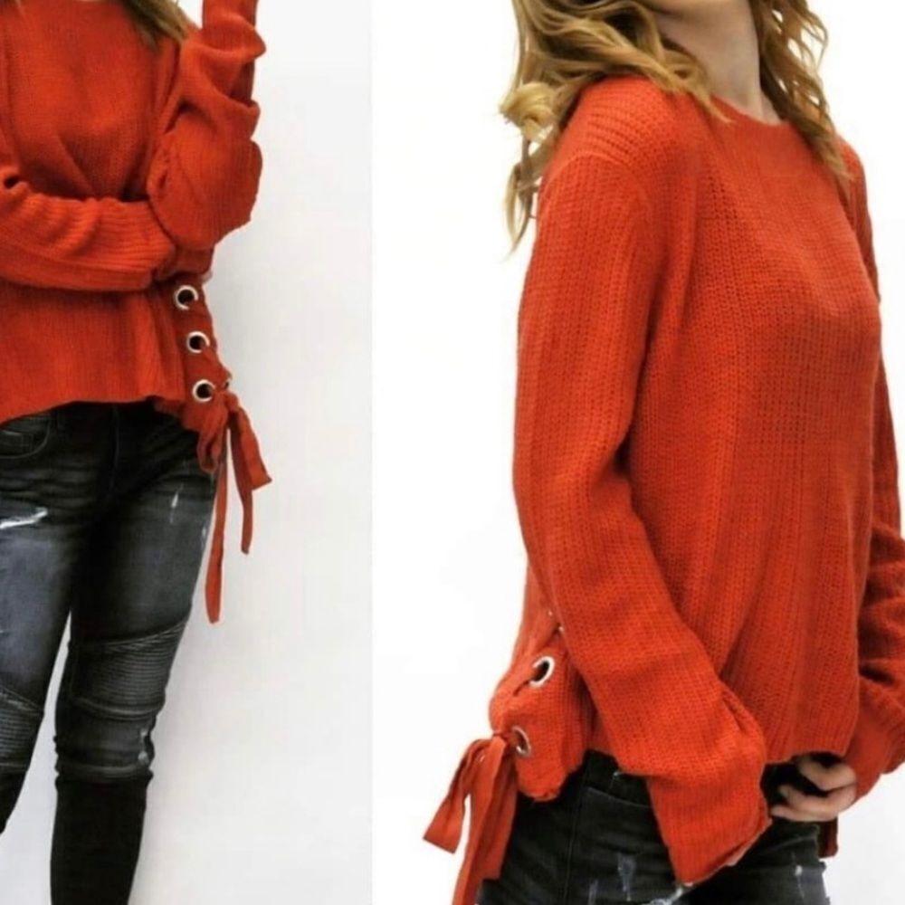 ‎Side Lacing Sweater - Picture 12 of 16